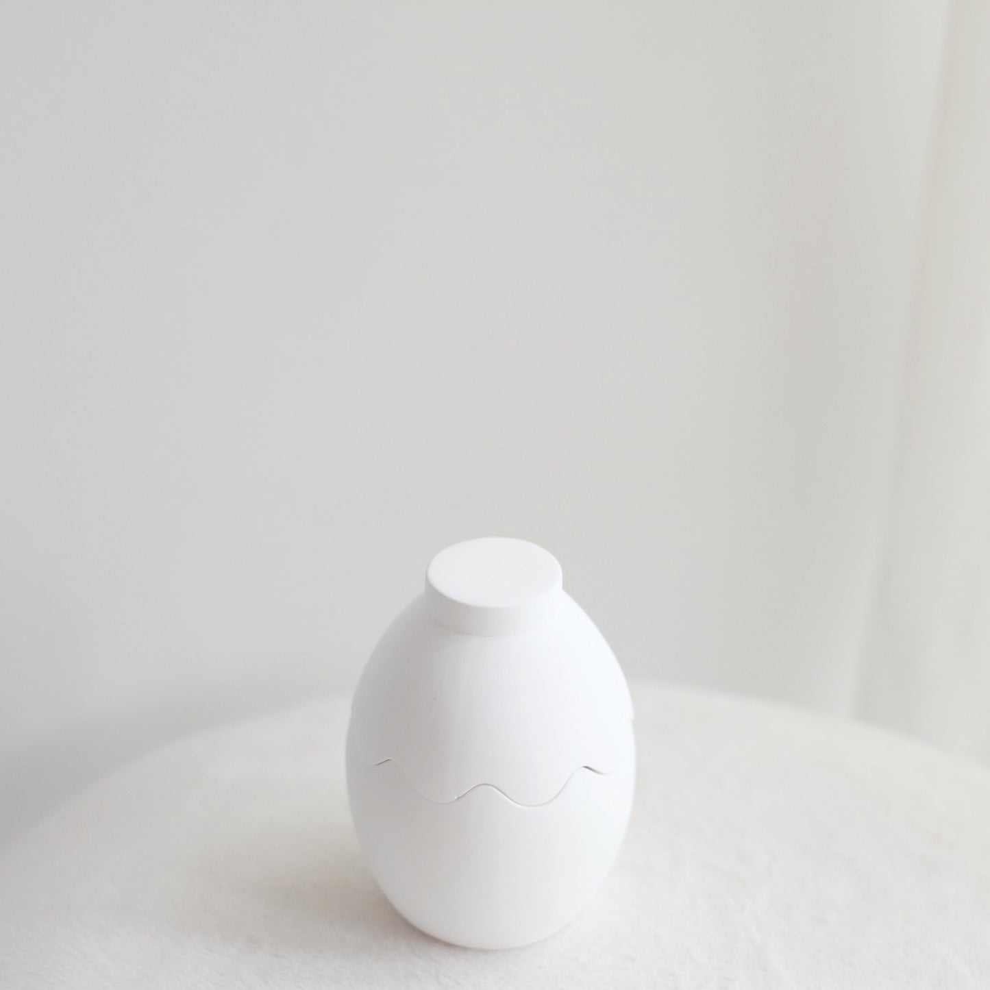 Unique Egg Candle Jar Raysin Silicone Mold